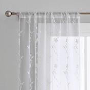 Load image into Gallery viewer, Ivory Melody Vine 2 PK Window Panel
