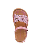 Load image into Gallery viewer, Laura Ashley Pink Embellished  Sandals for Toddler Girls
