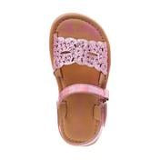 Load image into Gallery viewer, Laura Ashley Pink Embellished  Sandals for Toddler Girls
