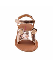 Load image into Gallery viewer, Baby Mouse Champagne Sandals for Toddler Girls
