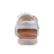 Load image into Gallery viewer, Laura Ashley White Flower Fisherman Sandals for Toddler Girls
