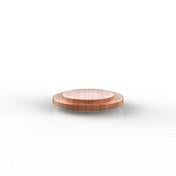 Load image into Gallery viewer, Blush Gold Coupe Pattern 56 Piece Party Set (Setting for 8)
