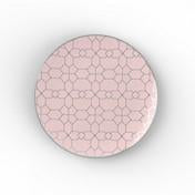 Load image into Gallery viewer, Blush Silver Coupe Pattern 56 Pc Party Set (Setting for 8)
