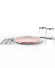 Load image into Gallery viewer, Blush Silver Coupe Pattern 56 Pc Party Set (Setting for 8)
