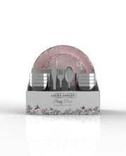 Load image into Gallery viewer, Blush Silver Coupe Pattern 56 Pc Party Set (Setting for 8)
