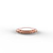 Load image into Gallery viewer, Blush Gold Flower 56pc Party Set (Setting for 8)
