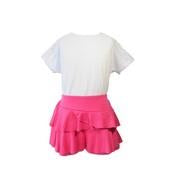 Load image into Gallery viewer, Hot Pink Ruffle Skort
