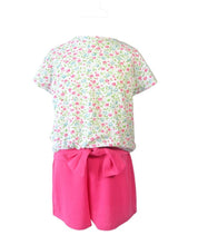 Load image into Gallery viewer, Hot Pink Side Bow Detail Shorts
