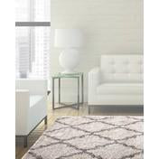 Load image into Gallery viewer, Laura Ashley Luxury Tile Shag- Ivory
