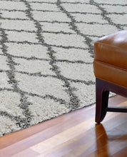 Load image into Gallery viewer, Laura Ashley Luxury Tile Shag- Ivory
