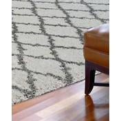 Load image into Gallery viewer, Laura Ashley Luxury Tile Shag- Ivory
