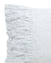 Load image into Gallery viewer, Chloe Cottage Blue European Sham Pair
