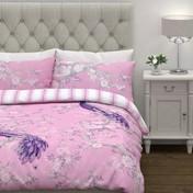 Load image into Gallery viewer, Belvedere Printed Fuchsia Duvet Cover

