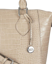 Load image into Gallery viewer, Crocodile Natural Curve Top Grab Bag

