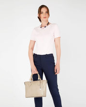 Load image into Gallery viewer, Crocodile Natural Curve Top Grab Bag
