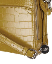 Load image into Gallery viewer, Crocodile Chartreuse Square Cross Body Bag

