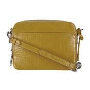 Load image into Gallery viewer, Crocodile Chartreuse Square Cross Body Bag
