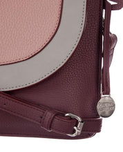 Load image into Gallery viewer, Berry Colour Block Cross Body Bag
