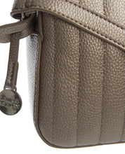 Load image into Gallery viewer, Gold Quilted Square Cross Body Bag with Tassel
