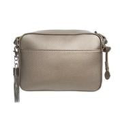 Load image into Gallery viewer, Gold Quilted Square Cross Body Bag with Tassel
