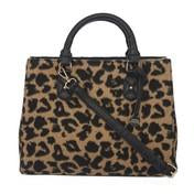 Load image into Gallery viewer, Leopard Double Compartment Bag

