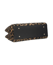 Load image into Gallery viewer, Leopard Double Compartment Bag
