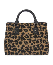 Load image into Gallery viewer, Leopard Double Compartment Bag
