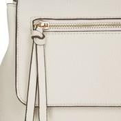 Load image into Gallery viewer, Ivory Flap Tassel Backpack
