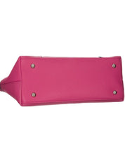 Load image into Gallery viewer, Fuschia Ring Handle Tassel Tote Bag
