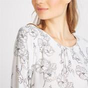 Load image into Gallery viewer, Floral Hollyhock Blouse
