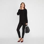 Load image into Gallery viewer, Black Stars and Diamonds Blouse
