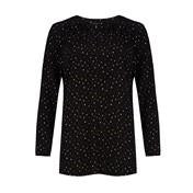 Load image into Gallery viewer, Black Stars and Diamonds Blouse
