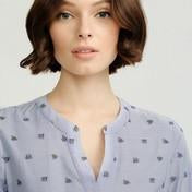 Load image into Gallery viewer, Embroidered Buzzing Bees Blouse
