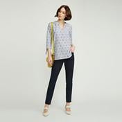 Load image into Gallery viewer, Embroidered Buzzing Bees Blouse
