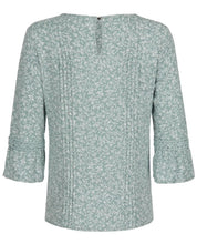 Load image into Gallery viewer, Eucalyptus Trailing Floral Blouse
