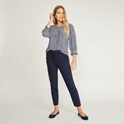 Load image into Gallery viewer, 3/4 Sleeve Woodland Ditsy Pin Tuck Top
