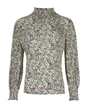 Load image into Gallery viewer, Hedgerow Floral High Neck Blouse
