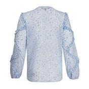 Load image into Gallery viewer, Cambridge Floral Ruffle Blouse
