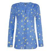 Load image into Gallery viewer, Lemon Drop Voile Blouse
