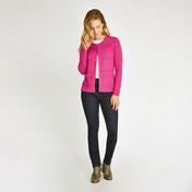 Load image into Gallery viewer, Fuschia Rick Rack Cardigan
