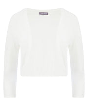 Load image into Gallery viewer, Ivory Shrug Cardigan
