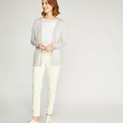 Load image into Gallery viewer, Grey Linen Marl Edge to Edge Cardigan
