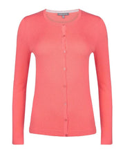 Load image into Gallery viewer, Coral Crew Neck Cardigan
