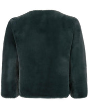 Load image into Gallery viewer, Dark Evergreen Fur Jacket
