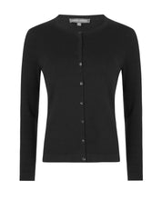 Load image into Gallery viewer, Black Crew Neck Cardigan
