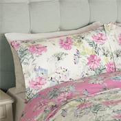 Load image into Gallery viewer, Cosmos Printed Fuchsia Pillowcase
