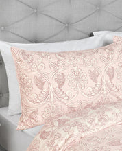 Load image into Gallery viewer, Felicity Printed Blush Bedset

