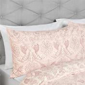 Load image into Gallery viewer, Felicity Printed Blush Bedset
