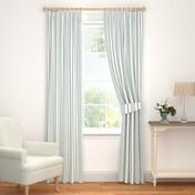 Load image into Gallery viewer, Heacham Stripe Dark Seaspray Curtains
