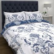 Load image into Gallery viewer, Josette Printed Midnight Duvet Cover
